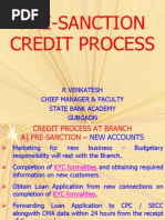 Download Pre-sanction Credit Process by siddharthzala SN137711049 doc pdf