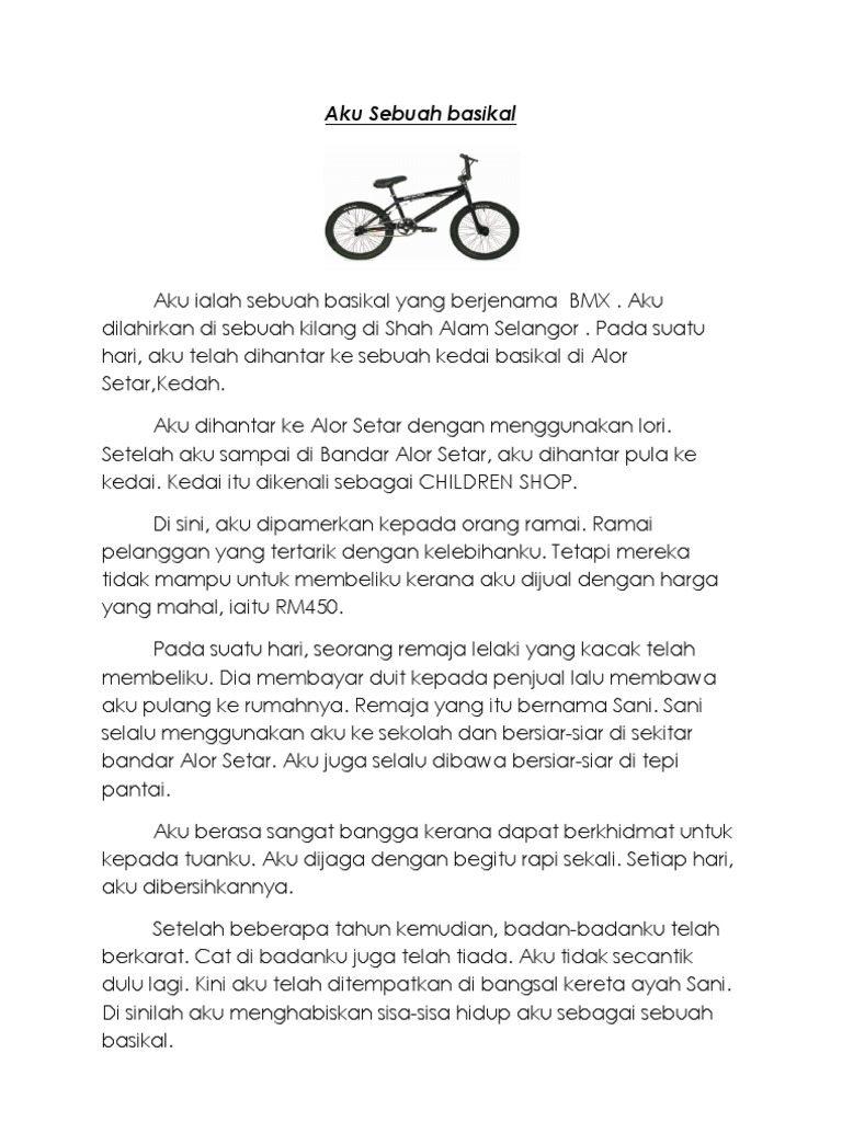 Kebaikan Menunggang Basikal Karangan Spm