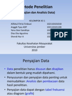 Penyajian Dan Analisis Data