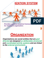 Organization As A System - Final