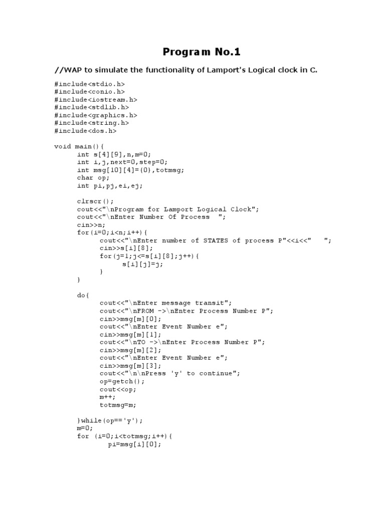 Dslab - Distributed System COMPUTER SCIENCE | PDF | Java (Programming ...