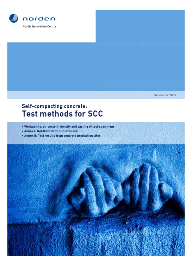 Test Methods for Self-Compacting Concrete | PDF | Concrete | Nature