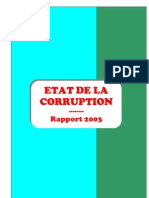 Corruption Au Burkina Faso_chestionar