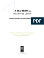 La Democracia en AL_PNUD