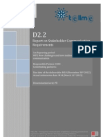 D2.2 Report on Stakeholder Communication Requirements (website version - no Annexes II, III, IV)