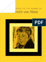 Bernd Fischer-A Companion To The Works of Heinrich Von Kleist (Studies in German Literature Linguistics and Culture) (2003)