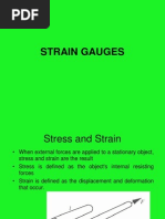 Download STRAIN GAUGE-LECTUREppt by rameshbabu_1979 SN137732548 doc pdf