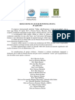 Resolution on the Radar in Potenza Picena