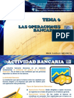 Tema 6. Operaciones Bancarias