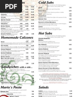 Download Marios Trattoria Menu by Cossin Media SN137745322 doc pdf