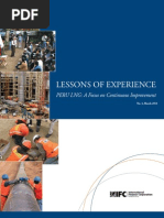 Download Lessons of Experience No 3  Peru LNG A Focus on Continuous Improvement by IFC Sustainability SN137746479 doc pdf
