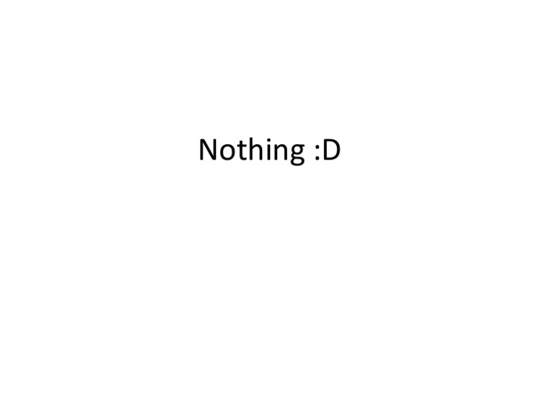 Nothing | PDF