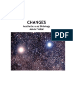 Changes: Aesthetics and Ontology