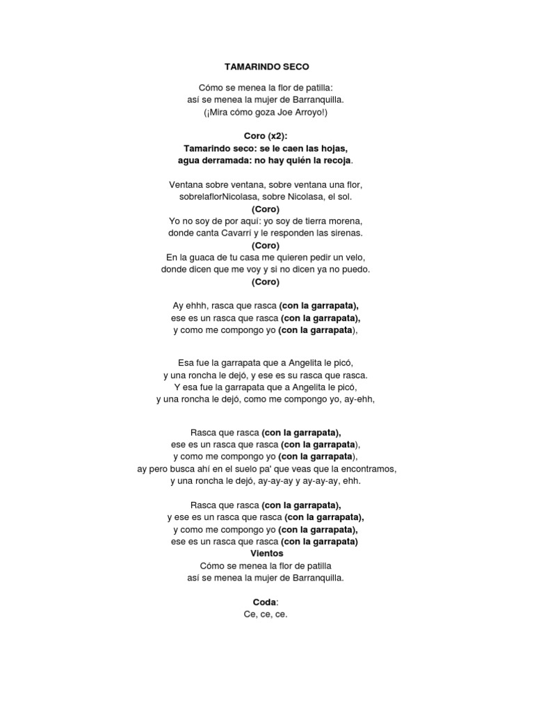 Letra de 