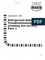 Heat Pump 20 Refrigerant-side Troubleshooting Cooling Air-To-Air Part 1