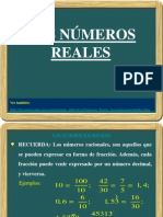 Numeros Reales