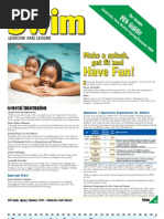 Download Toronto FUN Guide Spring  Summer 2009 Swimming Etobicoke District by KidsEnergyBurner SN13775705 doc pdf