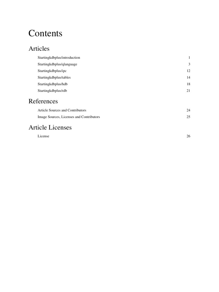 Quick Start Guide to kdb+ and q Language | PDF | Command Line Interface |  Port (Computer Networking)