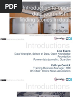 Download Introduction to open data journalism finding stories in data by Open Data Institute SN137758343 doc pdf