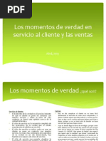 Los Momentos de Verdad en Servicio Al Cliente (1)