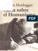 Carta Sobre El Humanismo - MHeidegger