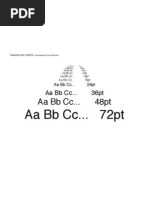 FONTES - DIAGRAMAÇÃO de PRANCHAS