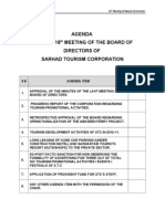 Bod TOA Agenda 18th