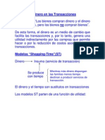 El Dinero en Las Transacciones