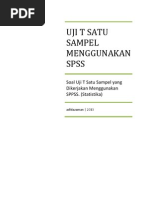 Download Uji T Satu Sampel Satu Sisi Dengan SPSS by aditia zaman SN137771121 doc pdf