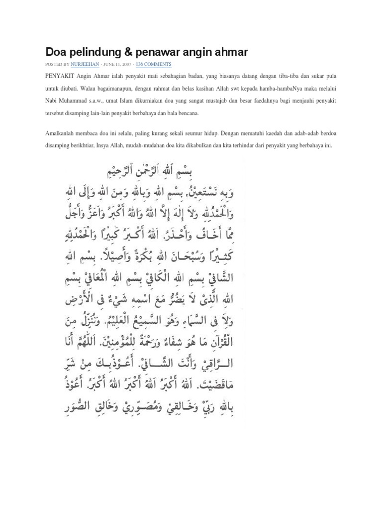 Doa Pelindung Pdf