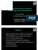 MSW Treatment Technologies