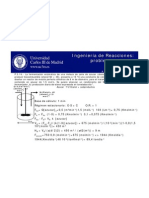 Ingeniería de Reacciones: Problemas