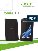 Acer Iconia Tab b1 Engels