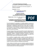 Castillo Rosas - 2011 - El Desarrollo de Arquetipos Con Software Libre para Estudiar El Espacio Geográfico Una Alternativa de Aportación Cognoscitiva