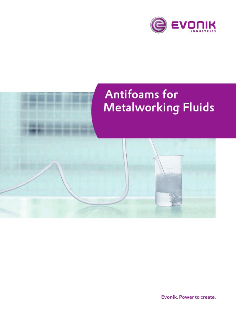 Antifoams For Cutting Fluids PDF Foam Surfactant