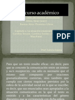 Caracterización Del Discurso Académico