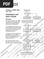 System x3550 M2 Installation and Users Guide