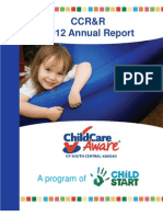 Child Start's CCR&R Annual Report 2012