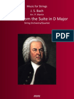 Gavotte From the Suite in d