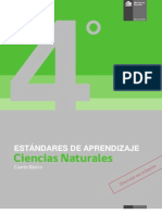 Estandares de Aprendizaje de Ciencias Naturales 4 Basico