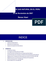Mercado Gas Natural en El PERU