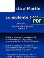 Inter Vista a Martin, Consulente SAP