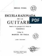 Metodo Emilio Pujol Escuela Razonada de La Guitarra II PDF