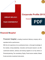 Financial Hospital Corporate Profile March 2013