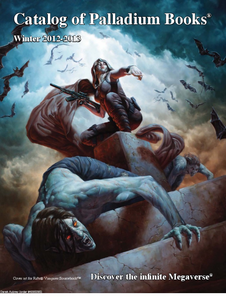 2012 Catalog of Palladium Books PDF Armed Conflict