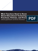 What Teachers Need To Know About Educational Technology Practices, Policies, and Procedures