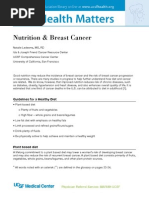 Download Nutrition  Breast Cancer by peanutmilk SN13787049 doc pdf