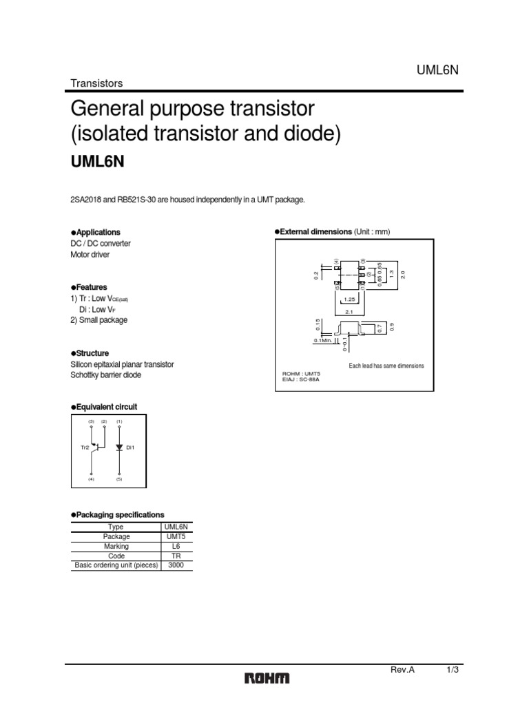datasheet (1) Transistor Diode