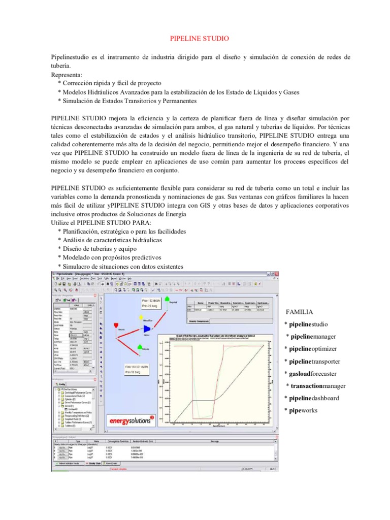 Pipeline Studio Software: Guía Rápida | PDF