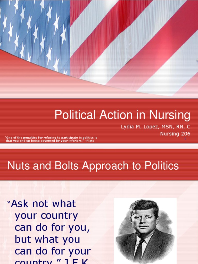 political action letter sample nursing